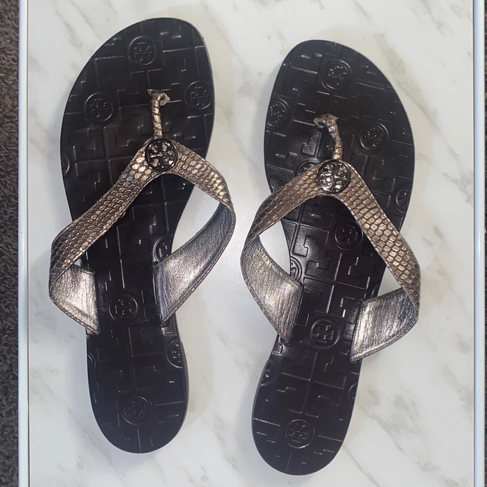 Tory Burch Leather Sandals